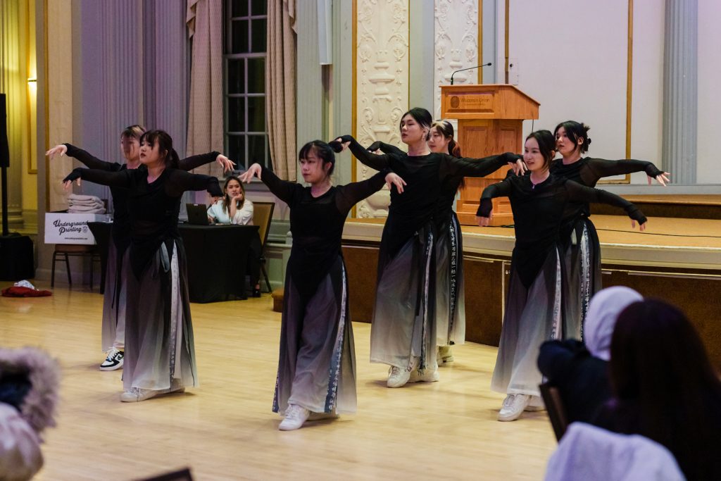 The Dancas Dance Crew performs