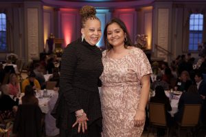 L to R: Keynote speaker Candace McDowell and MSC Director Claudia Guzmán