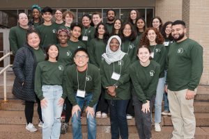 Students and staff gathered for the UW-Madison Social Justice Leadership Retreat at the Pyle Center in Madison, WI, November 8-November 10. 