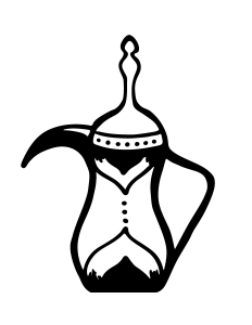 Coffee pot sketch, Jumana Tanner