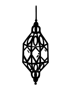 Lantern sketch, Jumana Tanner