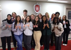 A group photo of the Dean of Students Advisory Board.