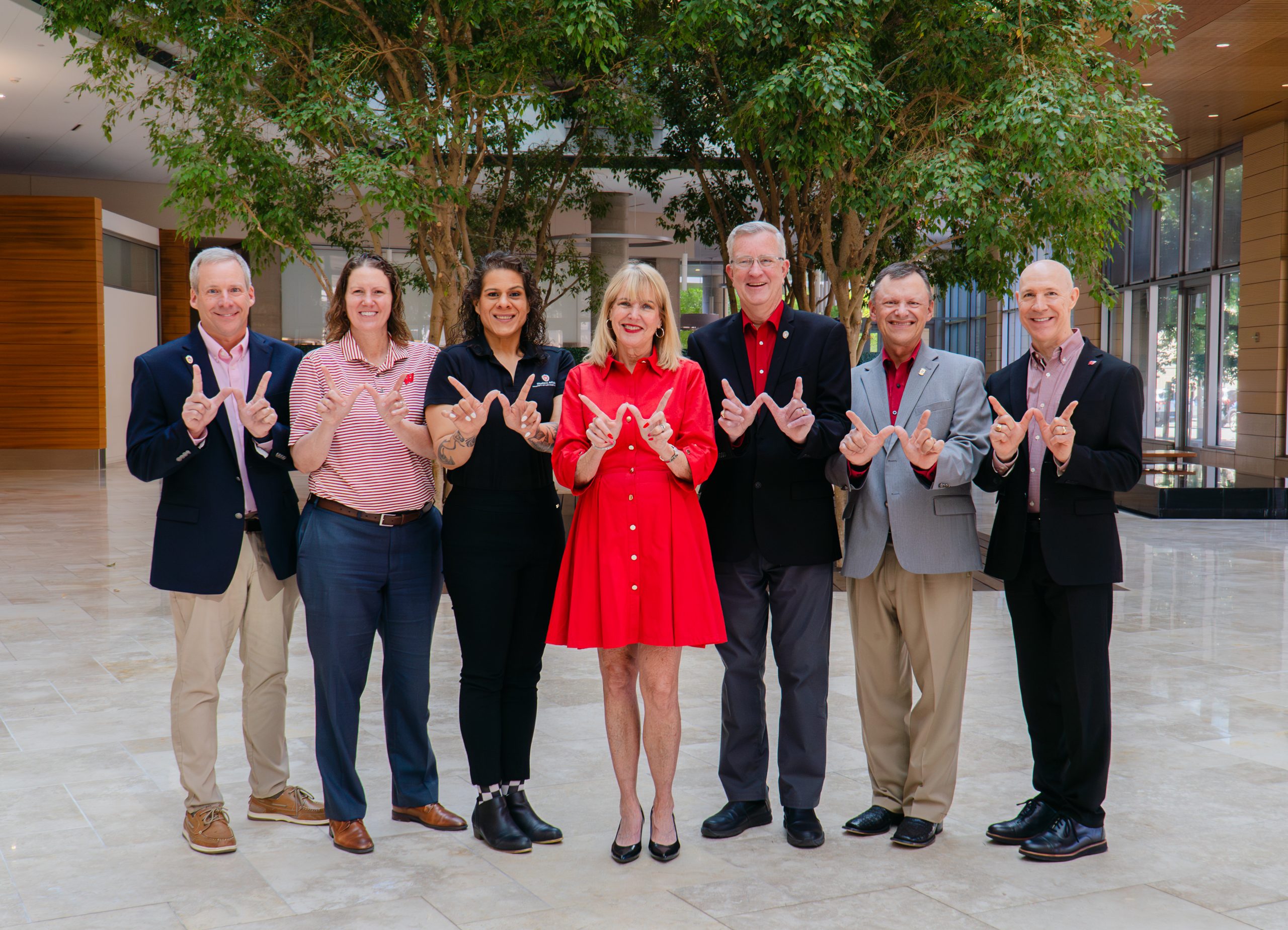 Group photo of Student Affairs Cabinet team